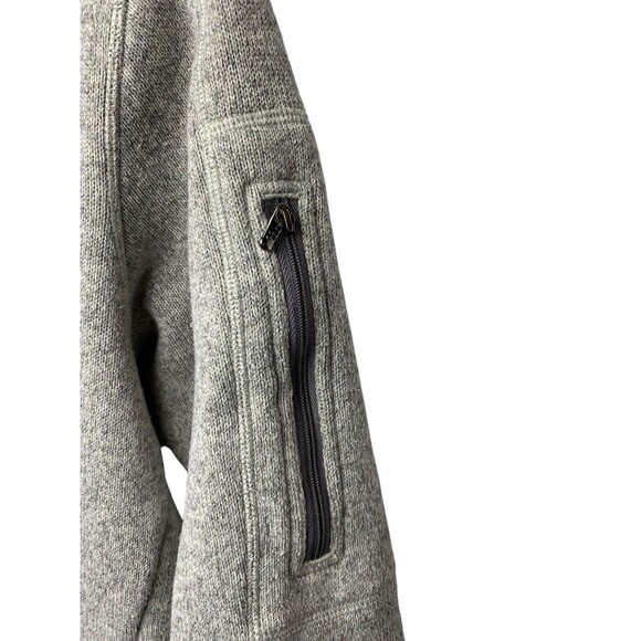 Patagonia Women's M Gray Better Sweater 1/4 Zip Fleece Pullover Jacket Outdoor - Picture 3 of 7
